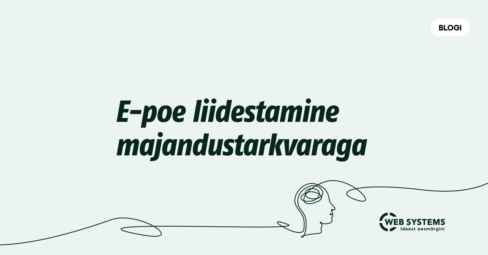 E-poe liidestamine majandustarkvaraga