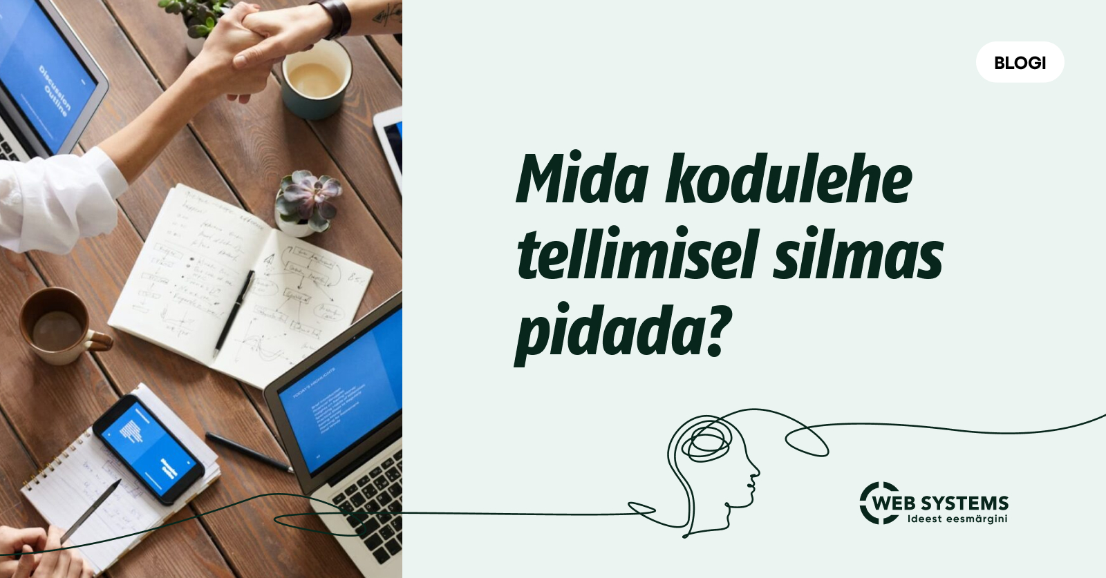 Kodulehe tellimine