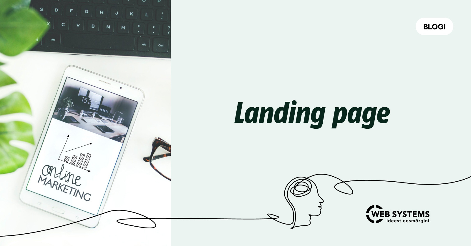 Landing page