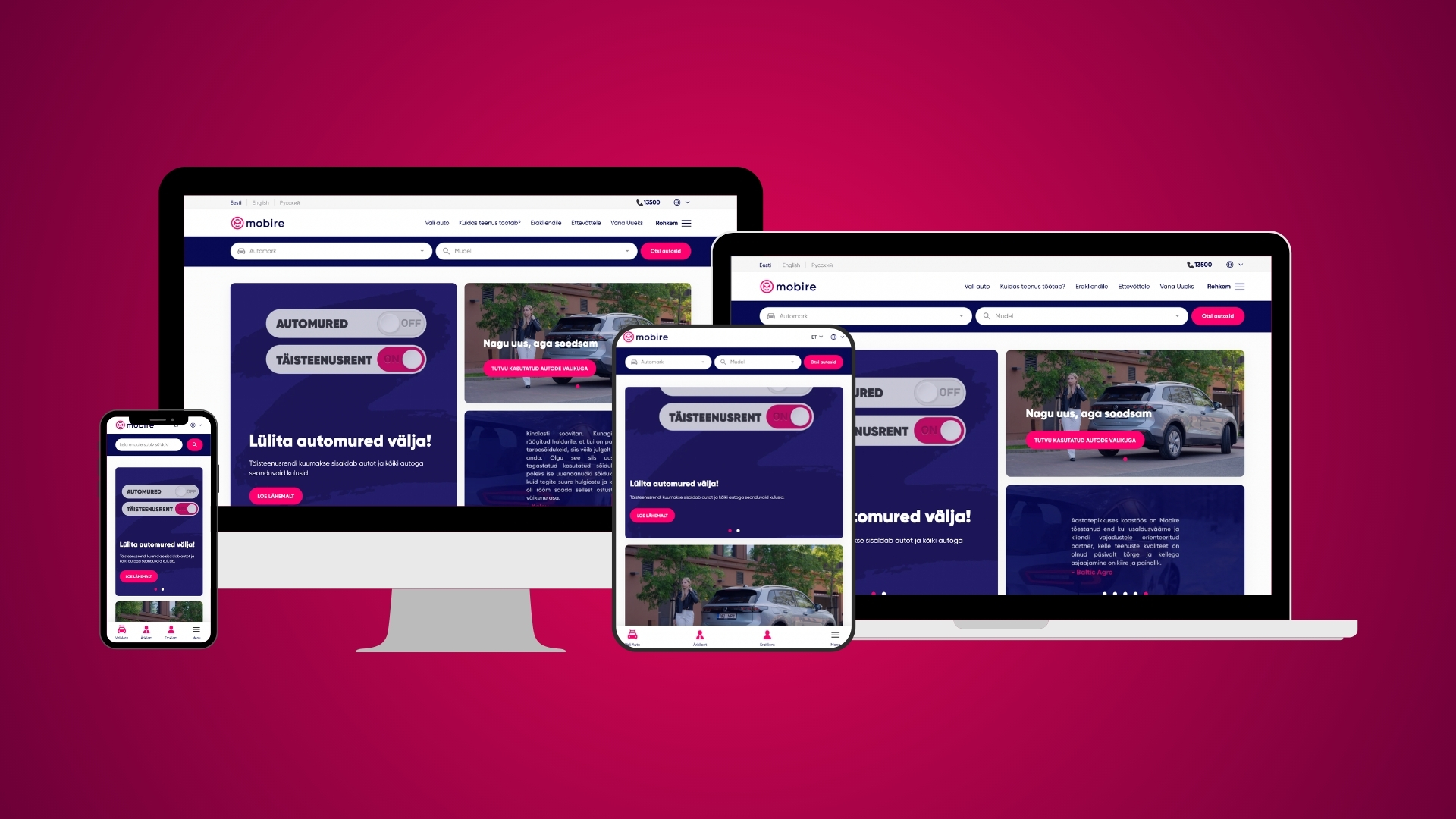 Mobire 1 mobire web systems avalehed