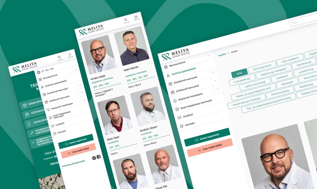 Meliva 1 Qvalitas veebilehe disain ja arendus, Web Systems