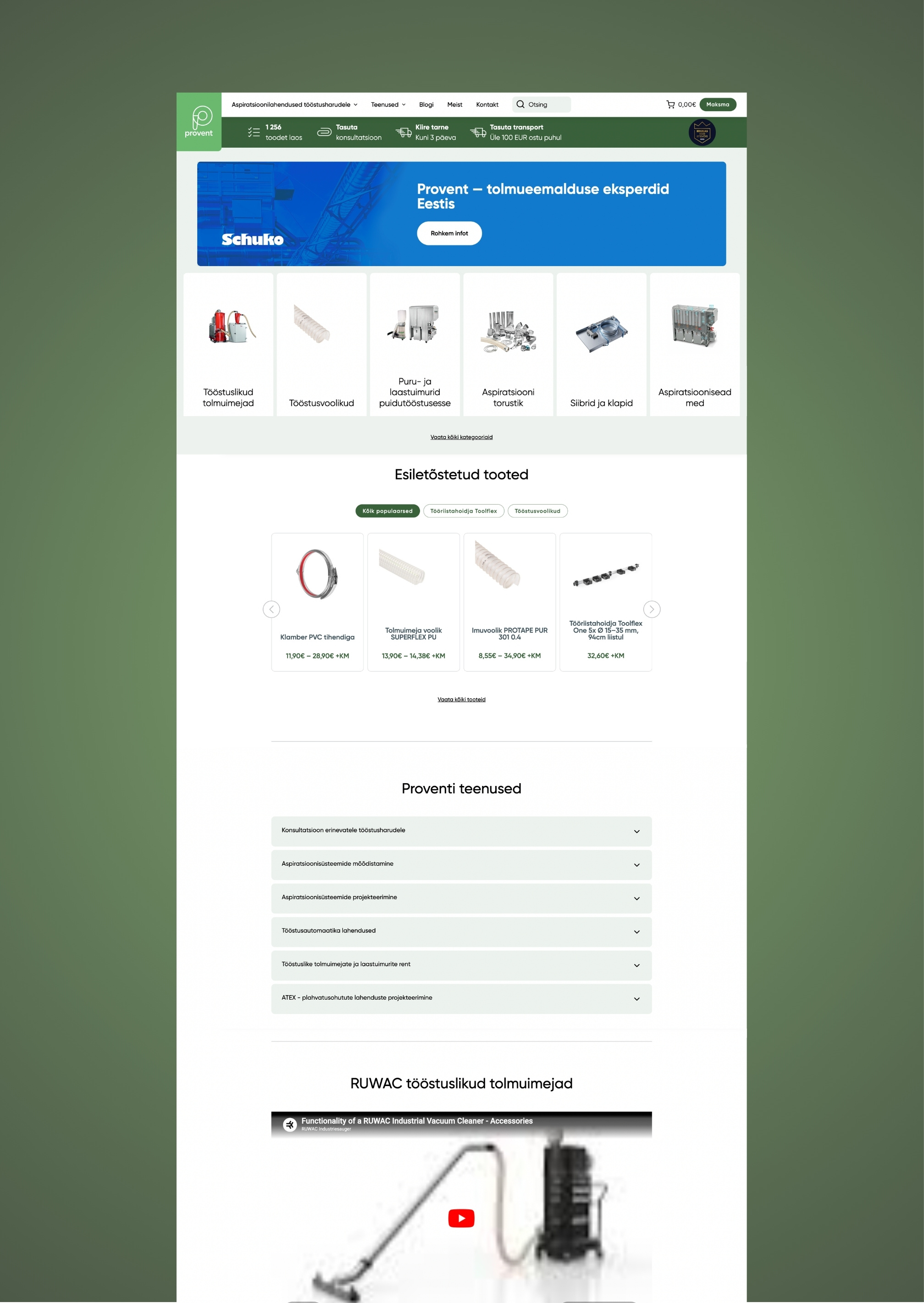 Provent 4 provent web systems koguvaade 2