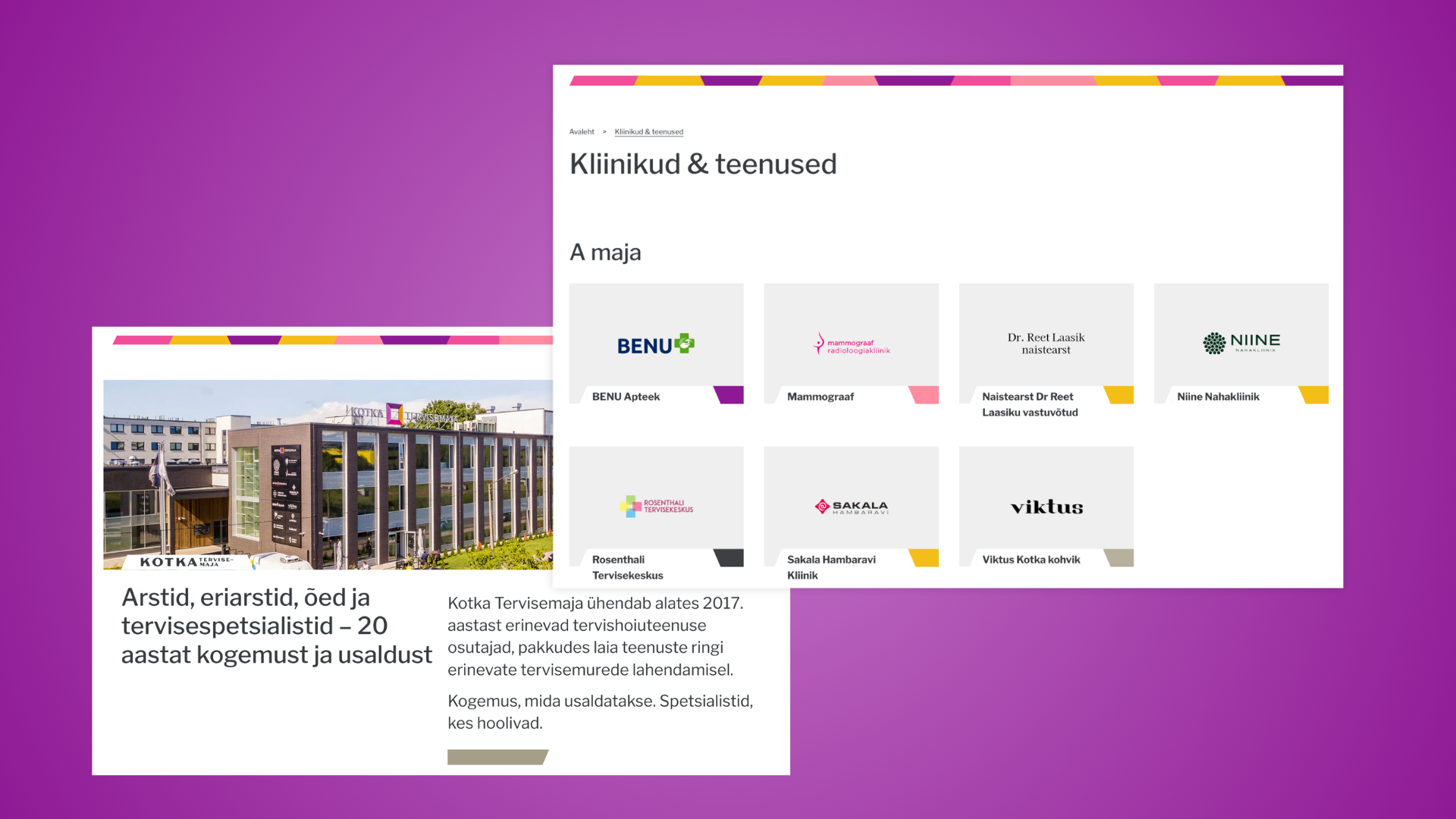 Kotka Tervisemaja 2 Kotka tervisemaja plokid